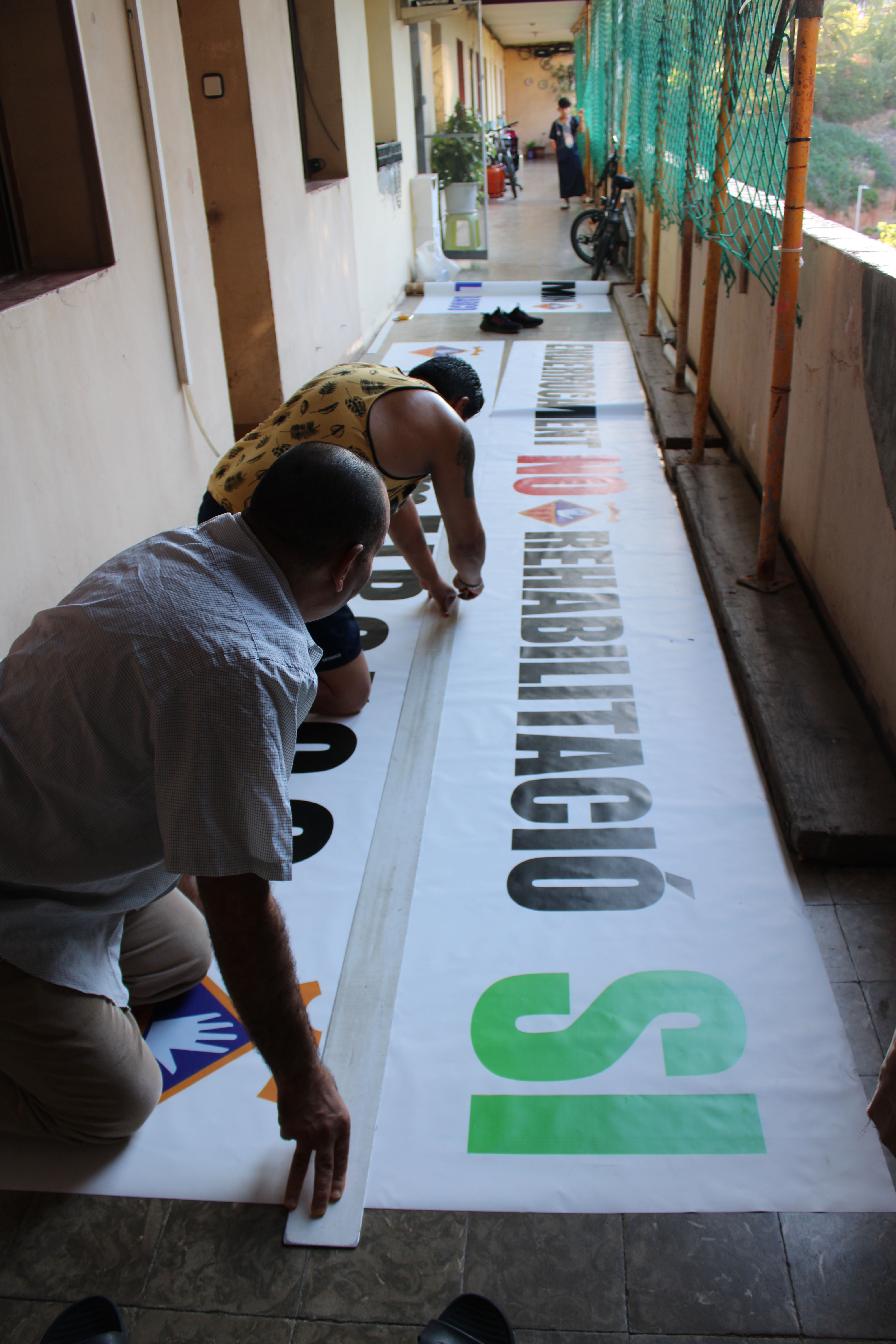 Veïns del Barco preparen pancartes contra l'enderrocament