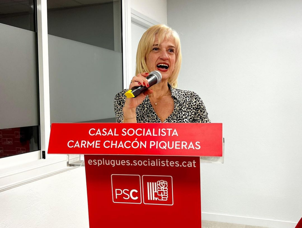 PSC ratifica a Pilar Díaz com a candidata a l'alcaldia d'Esplugues