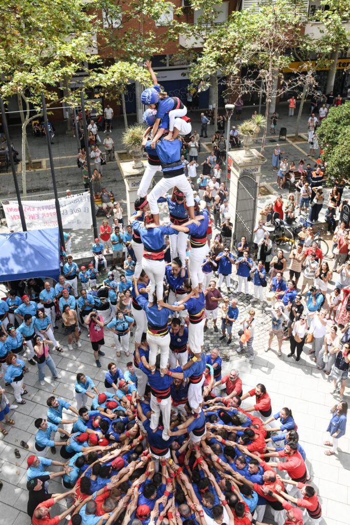 4d8 Castellers d'Esplugues 2024, Diada Memorial David Carreras, Festa Major de Santa Magdalena