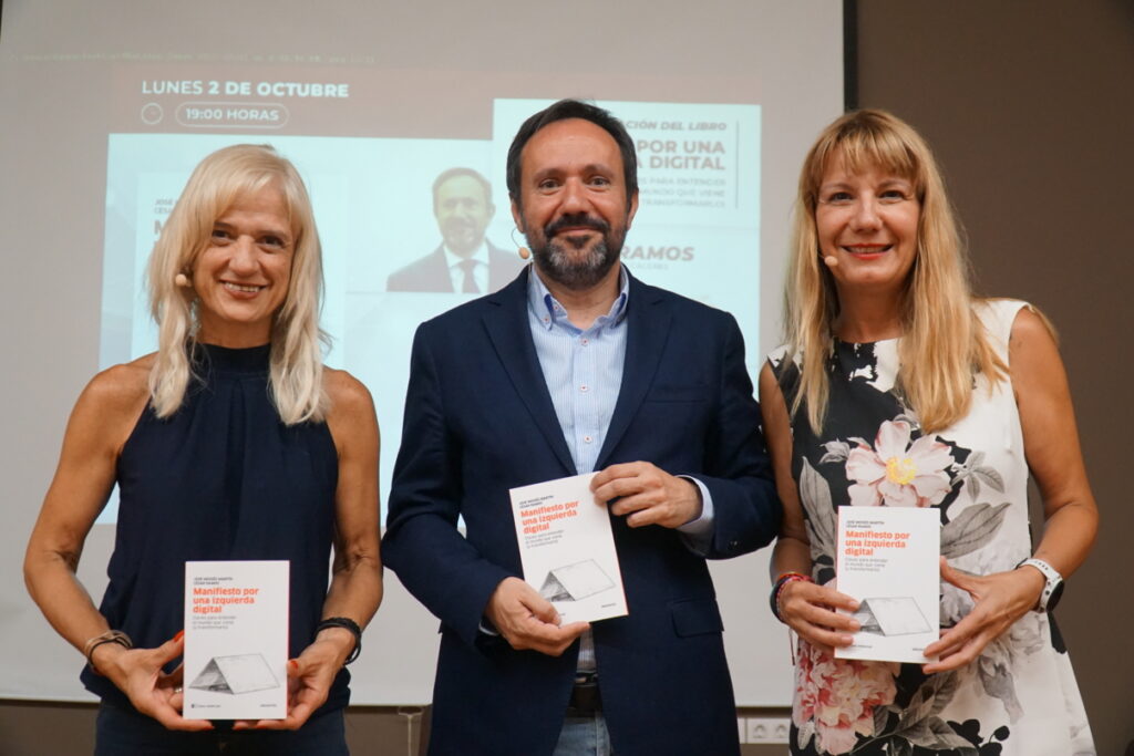 César Ramos presenta a Esplugues el seu llibre ‘Manifiesto por una izquierda digital’