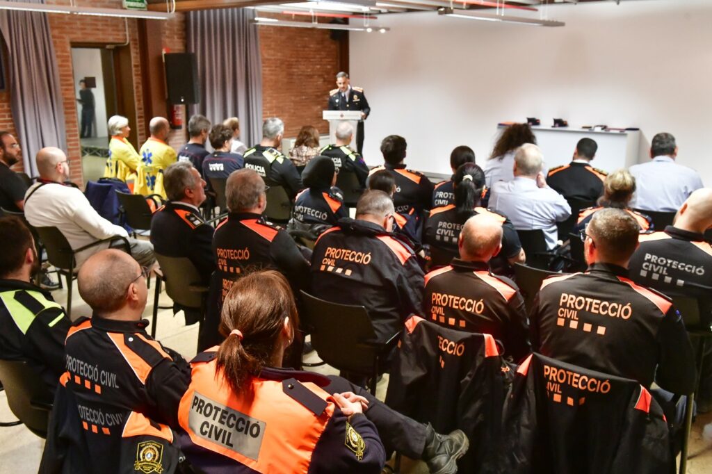 Protecció Civil d'Esplugues celebra 5 anys de voluntariat