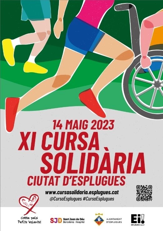 11ª edició de la cursa solidària d'Esplugues de Llobregat