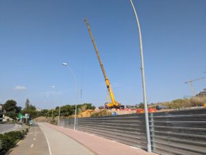 Comencen les obres dels gratacels d'Esplugues de Llobregat