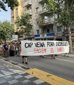 El Barco Manifestació Esplugues