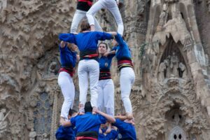 Crònica diada castellera Sagrada Família