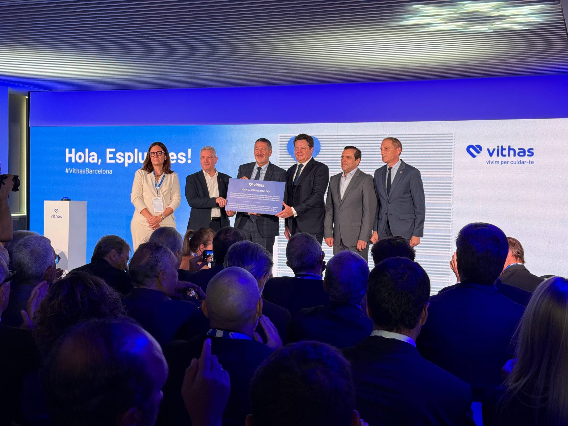 Inaugurat a Esplugues el nou Hospital Vithas, que començarà a atendre pacients aquest octubre