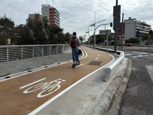 Carril bici Pont d'Esplugues