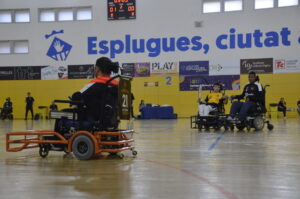 La Copa Catalana de Powerchair Football s'estrena a Esplugues