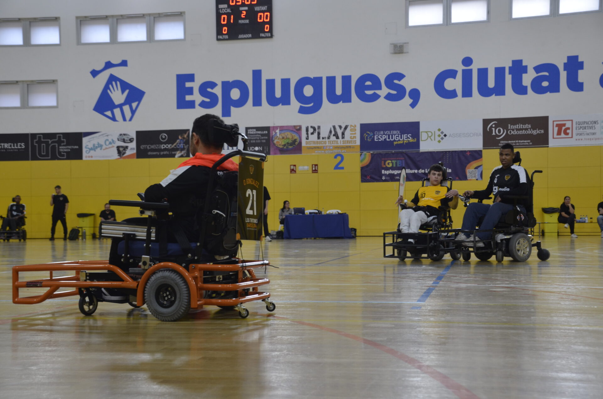 La Copa Catalana de Powerchair Football s’estrena a Esplugues