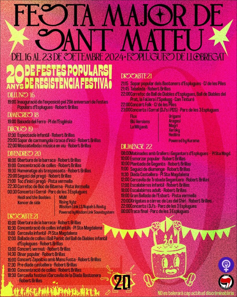 Festa Major Sant Mateu festes populars Esplugues