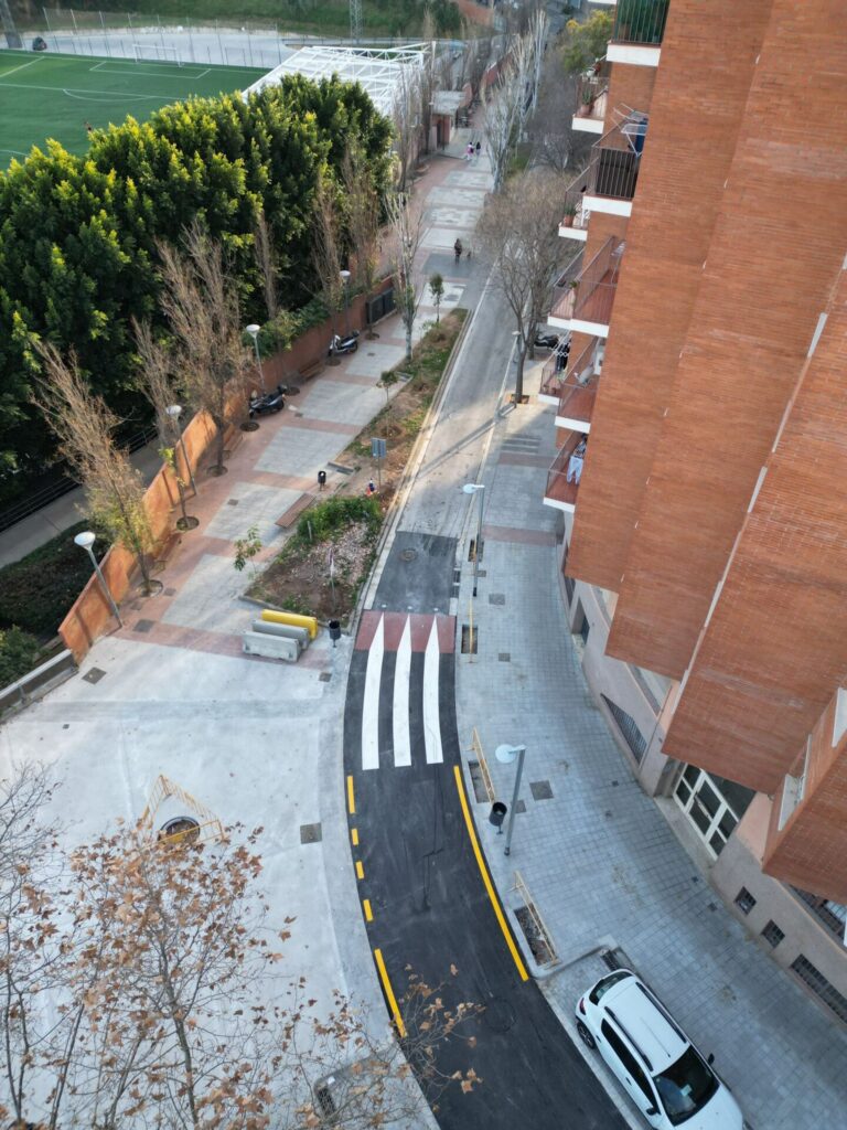 Es reobre el carrer Severo Ochoa amb millores destacades per a vianants i vehicles