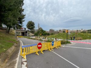 Es prorroga el tall de trànsit de la sortida de la Diagonal