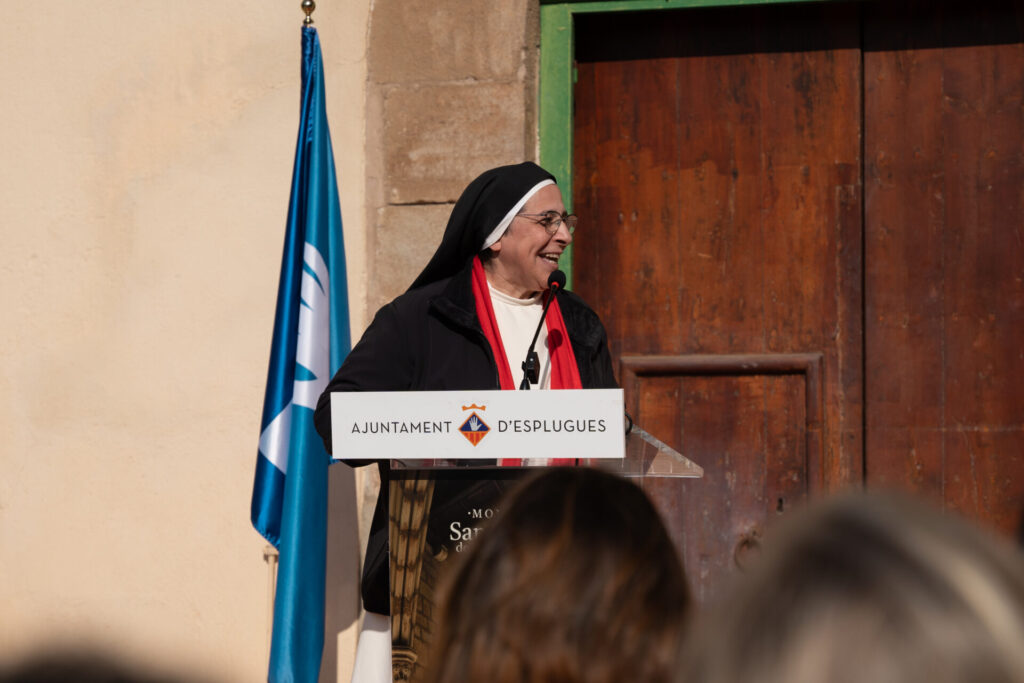 Lucía Caram | Esplugues anuncia la compra del Monestir de Montsió