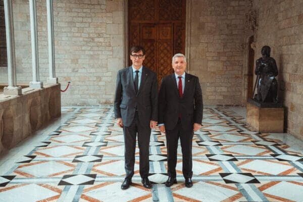 L'alcalde d'Esplugues es reuneix amb el president de la Generalitat