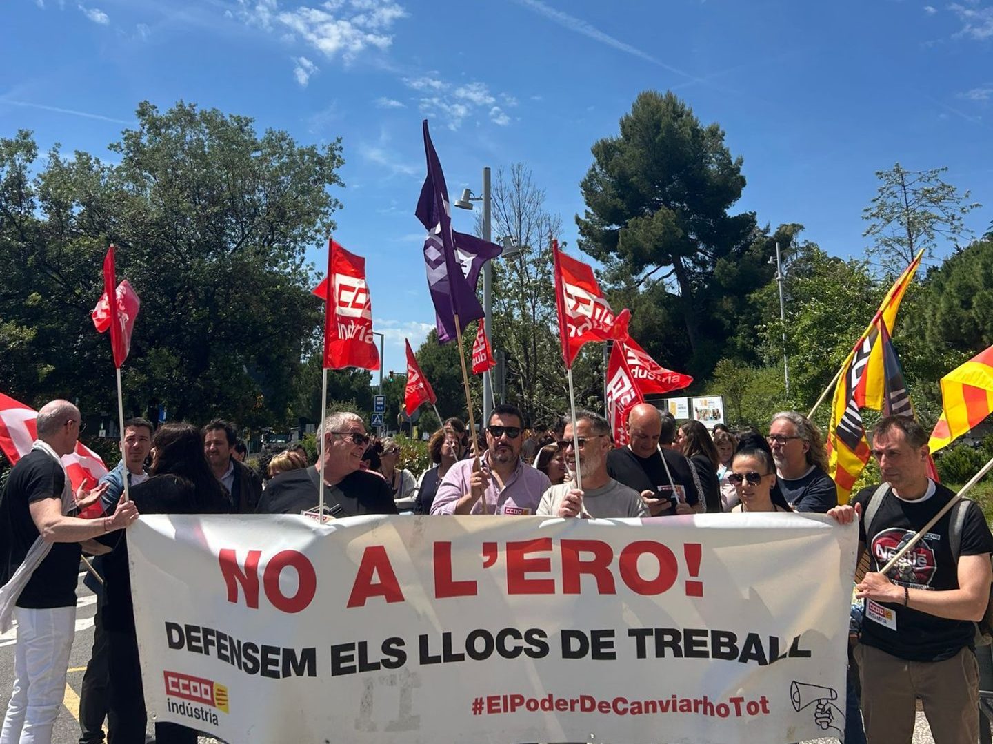 De 158 a 102 acomiadaments: preacord per reduir l'ERO de Nestlé a Esplugues