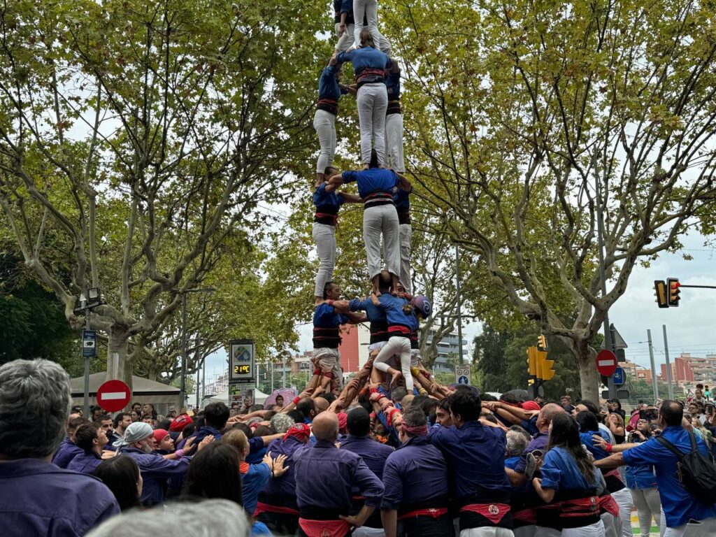 Diada castellera Sant Mateu Esplugues