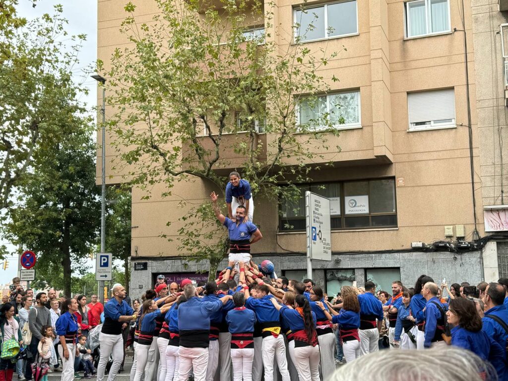 Diada castellera Sant Mateu Esplugues